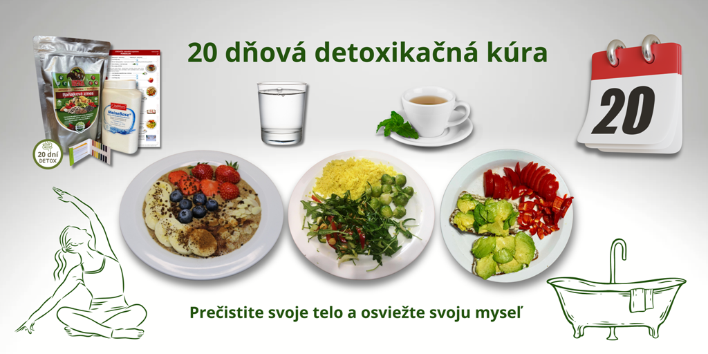 Detoxikačná kúra 20 dňová